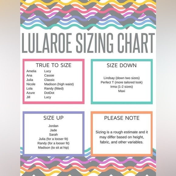 LuLaRoe Randy Tee - Picture 6 of 8